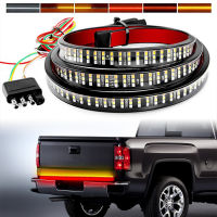 4860inch 12V Car ke Turn Light Warning Signal Flexible LED Strip Bar Rear Tail Running Reverse Double Flash Lamp For Truck