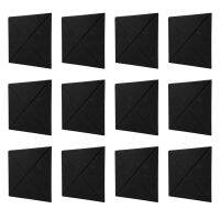 12 Pack Self Adhesive Acoustic Panels,Acoustic Foam Panels,Acoustic Wall Insulation Panels,Fire Resistant Acoustic Tile