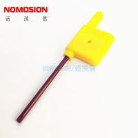 【Chat-support】 10Pcs YFT6 YFT7 YFT8 YFT9 YFT10 YFT15 YFT20สีเหลืองธง TORX KEY ประแจ Torx มาตรฐานสำหรับ C เครื่องมือ Torx สกรูประแจ