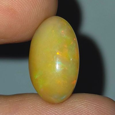 พลอย โอปอล เอธิโอเปีย ธรรมชาติ แท้ ( Natural Opal Ethiopia ) หนัก 5.62 กะรัต