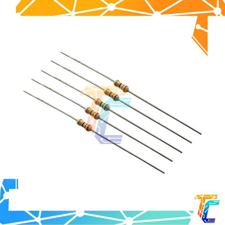 5pcs 250 ohms resistor 1/4 watt 4 band Carbon Film Resistor 5 for