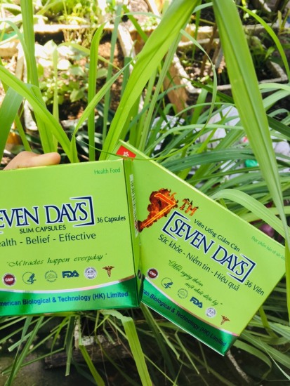 Seven days giảm an toàn hộp 36 viên - ảnh sản phẩm 9