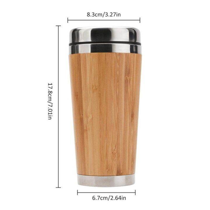 reusable-cup-bamboo-coffee-cup-stainless-steel-coffee-travel-mug-with-leak-proof-cover-insulated-coffee-accompanying-cup