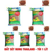 Túi 1 lít đất sét nung Thái Lan chuyên dùng trang trí, trồng cây size S,M,L