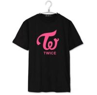 Twice Logo And Member Name Print Summer Short Sleeve O Neck T Shirt Momo Jihyo Tzuyu Tshirt Tshirt