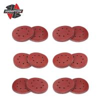 ✤∏ Sandpaper 40-3000 Grit 5 Inch 125mm Round Shape Sanding Discs Buffing Sheet 8 Hole Sander Polishing Pad