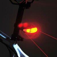 【LZ】❅  Bicicleta Cauda Luz Mountain Bike Noite Equitação Laser Luz Piscando À Noite Luz Traseira Equitação Aviso Flash Equipamentos Acessorie