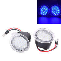 2ชิ้นแผ่นเรืองแสงกระจกด้านข้าง LED สำหรับรถยนต์ฟอร์ดฟิวชั่น Mondeo Explorer เฟล็กซ์