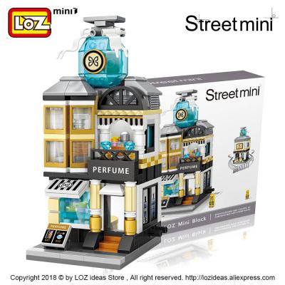 ตัวต่อเลโก้ ชุด Street mini ร้านน้ำหอม จำนวน 400 ชิ้น - Loz 1634