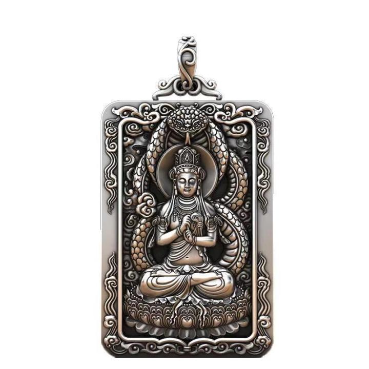 ht-bodhisattva-เป็นของผู้ชายม้านาตาลจี้พระพุทธรูปเป็นโมฆะจี้ที่ซ่อนอยู่สิบสองราศีจี้สร้อยคอ