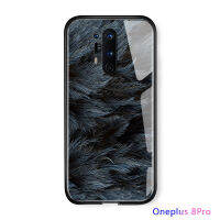 Ucuc แก้วกรณีโทรศัพท์มือถือเคสโทรศัพท์ oneplus 8 Pro หนึ่งPlus 8pro + หรูหรา Aurora S tarry ดาวพื้นที่ไล่โทนสีกระจกนิรภัยกรณีปก