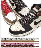 Individual Pattern High-top Canvas Sneakers Grimace Shoelaces Colorful Cartoon 5 Colors Fashion Women Men Shoelaces Dropship