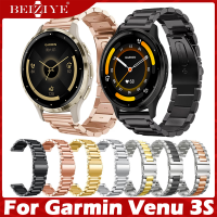 For Garmin Venu 3S สาย นาฬิกา สมาร์ทวอทช์ สายนาฬิกา Metal สายนาฬิกา For Garmin Venu3S สาย metal สายนาฬิกาข้อมือสำหรับ Wristbands Accessories