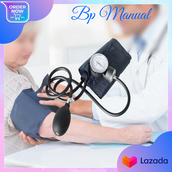 Manual Blood Pressure Monitor Diastolic Sphygmomanometer BP Tensiometer
