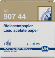 กระดาษทดสอบไฮโดรเจนซัลไฟต์ H2S ตกค้างในอุตสาหกรรมสิ่งทอ   Lead acetate paper MN#90744/ชนิดม้วน ยาว  5 เมตร  (ออกใบกำกับภาษีได้)