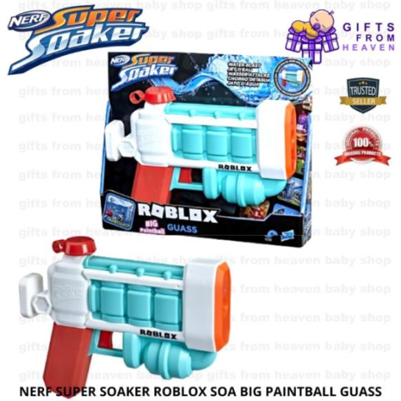 NERF Super Soaker Roblox BIG Paintball!: Guass Water Blaster