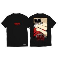 TGSTTS - VALAK (BLACK) Mens and womens cotton printed T-shirts