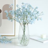 【DT】 hot  Cheap Artificial Flowers Gypsophila Plastic White Pink Blue Fake Flower Arrangement Accessories Wedding Party Home Office Decor
