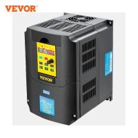 Qizaotia VEVOR 2.2/3/4/7 5KW อินเวอร์เตอร์ความถี่ VFD 110V/220V 1/3P อินพุต3P เอาต์พุต3P ไดรฟ์ความถี่ตัวแปรมอเตอร์ CNC ตัวแปลงอินเวอร์เตอร์อินเวอร์เตอร์