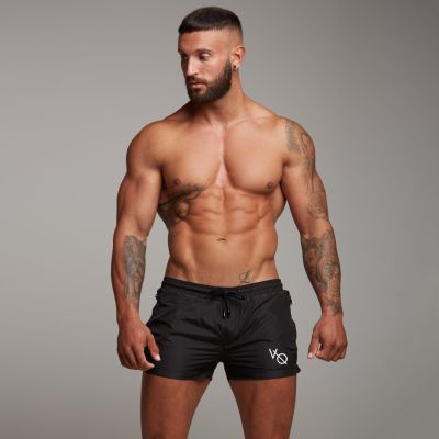 MenS Sports Drawstring Pocket Shorts Muscle Fitness Running Training Shorts Compression Workout Shorts Quick Dry Sportswear
