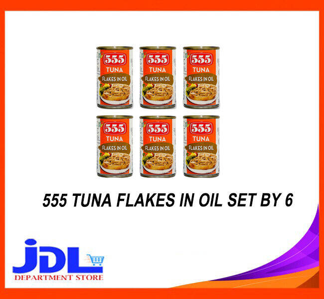 Jdl 555 Tuna Flakes In Oil 155g Bundle By 6 Lazada Ph