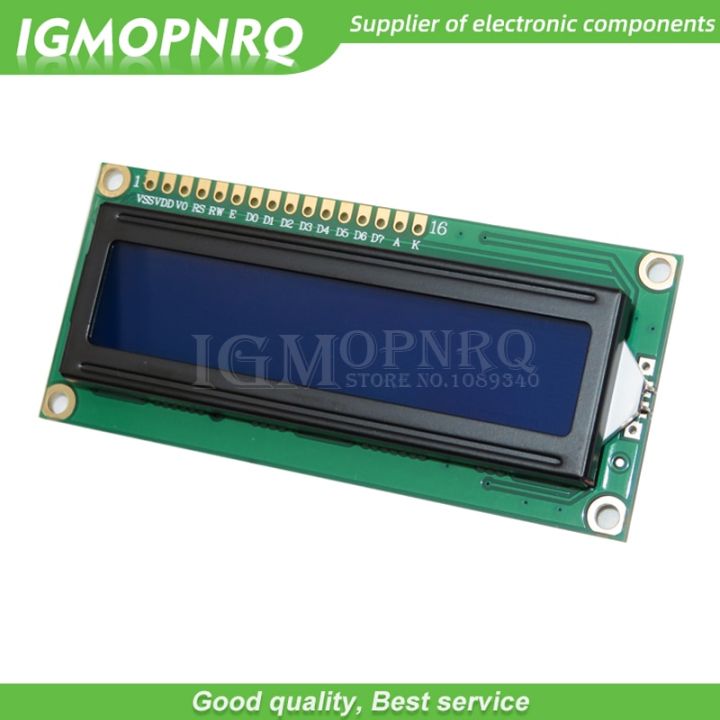 1pcs 5V lcd 1602 blue screen Character LCD LCD 1602 Display Module Blue Blacklight New and white code