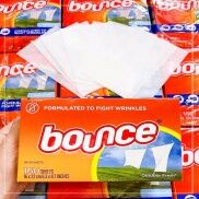 Giấy thơm quần áo Bounce chính hãng giúp mềm vải, không làm nhăn quần áo