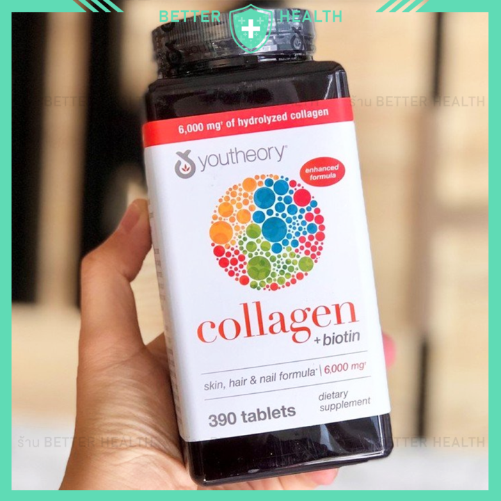 youtheory-collagen-6000-mg-ขนาด-390-tablets-คอลลาเจนอันดับ-1-ใน-อเมริกา