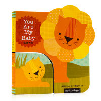 You are my baby Safari you are my baby Wildlife Park English original picture book cardboard book big book with small book childrens English parent-child enlightenment