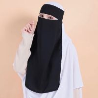 【YF】 Ramadan Eid Prayer Garment Long Khimar Women Hijab Scarf Wrap Sleeveless Tops Abaya Jilbab Abayas Muslim Arab Niqab Hijabs