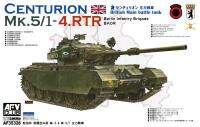 AFV Club AF35328 135สเกล Centurion mk. 51-4ค่ะ Trtr Berlin infantry Brigade baor ชุดโมเดลพลาสติก