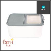 ถังข้าวสาร 6 กก. + ถ้วยตวง KECH AIR TIGHT สีเขียวPLASTIC RICE STORAGE CONTAINER + MEASURING CUP KECH AIR TIGHT 6KG GREEN **สินค้าแนะนำ**