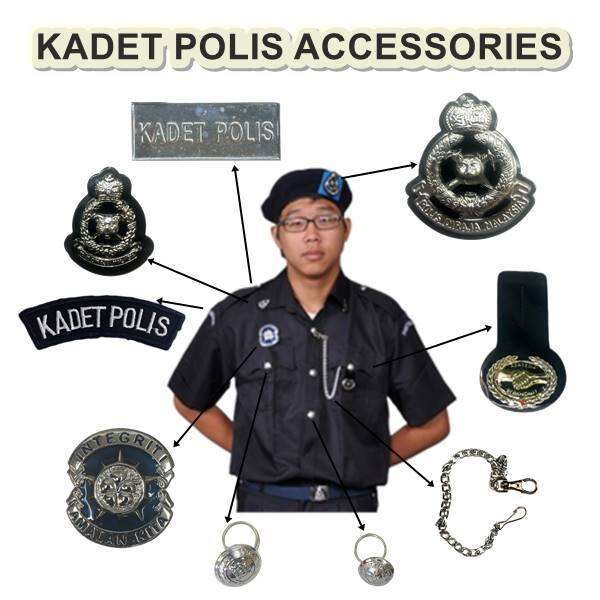 Kadet Polis Accessories Set Or Aksesori Kadet Polis | Lazada