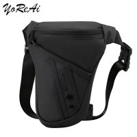 YoReAi High Quality Men Nylon Waterproof Leg Bag Motorcycle Multi-purpose Messenger Shoulder Bags Belt Hip Bum Waist Fanny Pack