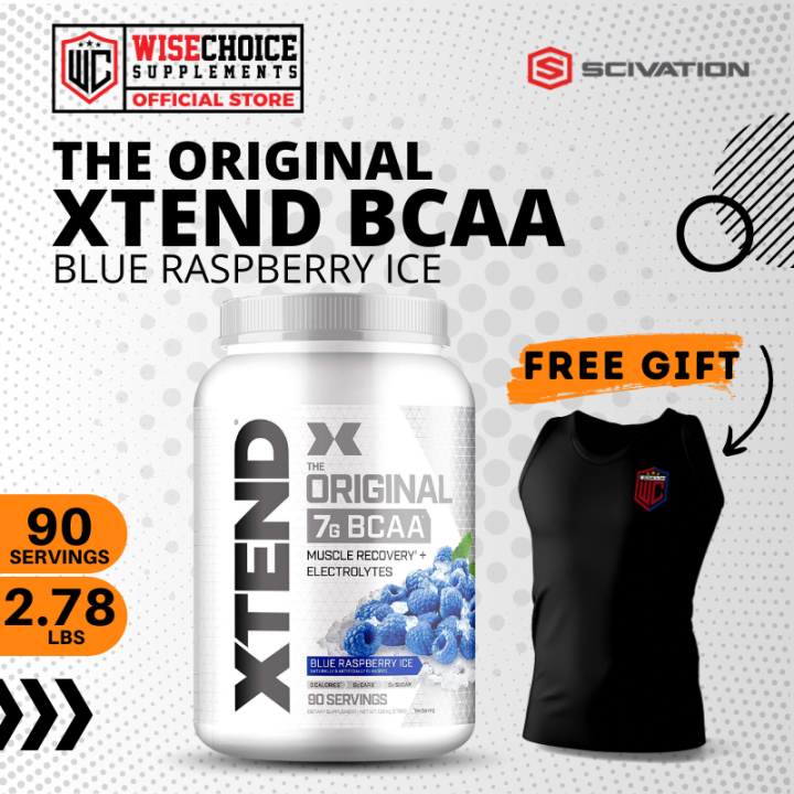 SCIVATION XTEND BCAAS 90 SERVINGS BLUE RASPBERRY ICE FLAVOR Lazada PH