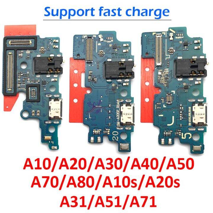 แท่นชาร์จ-usb-บอร์ดเชื่อมต่อสายเคเบิ้ลยืดหยุ่นสำหรับ-samsung-a80-a70-a60-a50-a40-a30-a20-a10-a10s-a20s-a7-a9-a750f-a920f-a70s