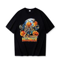 Halloween Tshirt Pumpkin Print Men All Saints Day Hoodie All Hallows Day Sweatshirt Gift