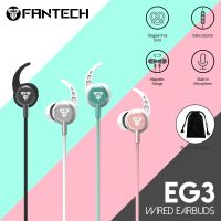 【Undine earphone】Fantech หูฟังหูฟังแบบมีสาย EG3,หูฟังเกมสำหรับโทรศัพท์มือถือพีซีและแล็ปท็อป