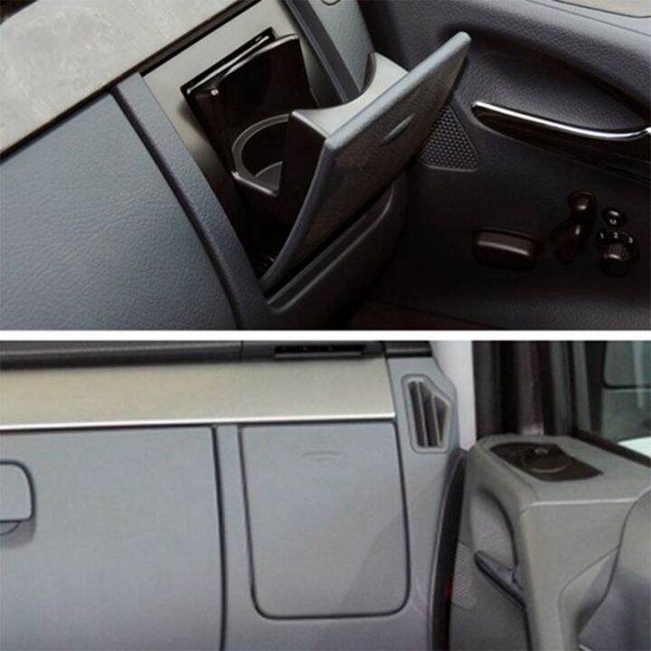 อะไหล่สำหรับ-benz-new-vito-metris-copilot-storage-cup-holder-w639-2010-2015สีดำ