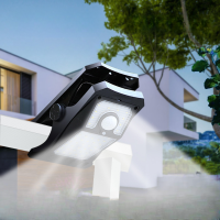 Clamp-Type Outdoor Camping Light ไฟสวนพลังงานแสงอาทิตย์ในครัวเรือนสวน Induction Type Onoff Light