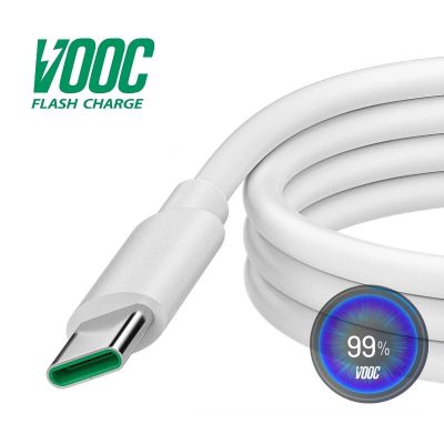 Original USB Type C Cable For OPPO Reno K5 K3 Find X A11 R17 VOOC Flash Charger Cable Super Flash Charging Type C Charger Wire Cables  Converters