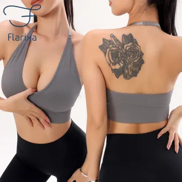 halter neck sports bra - Buy halter neck sports bra at Best Price in  Malaysia