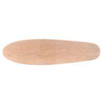 22นิ้ว Blank สเก็ตบอร์ด Deck 55.5X15cm ธรรมชาติ Maple Banana เลื่อน Cruising สเก็ต Single Rocker Board DIY Decks