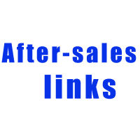 After-sales link thank you for your iunderstanding