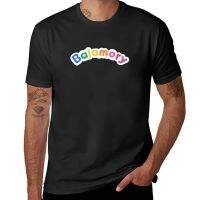 Balamory T-Shirt Funny T Shirt Short T-Shirt Korean Fashion Tops Black T-Shirts For Men