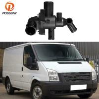 ที่เก็บเทอร์โมสตัทสีดำรถ88 °C สำหรับ Ford Transit MK7 2.4 Tdci 2006 2007 2008 2009 2010 2011 2012 2013อุปกรณ์เสริม2014 1432394