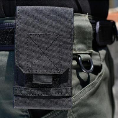 Outdoor Camouflage Bag Tactical Army Phone Holder Case Sport Waist Belt Case Waterproof Nylon EDC Sport Hunting Camo Bags Power Points  Switches Saver