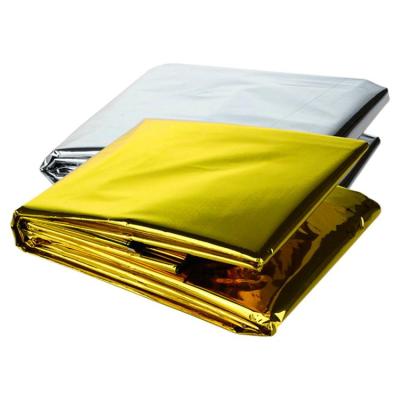 Outdoor Emergency Rescue Blanket Safe Emergency Thermal Blankets Waterproof Life-Saving Blanket For Outdoors Survival and First Aid gorgeous