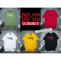 เสื้อยืดงานปัก-งานป้าย CC-OO NO.44  ( S M L XL ) Cotton 100%