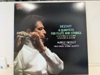 1LP Vinyl Records แผ่นเสียงไวนิล MOZART-4 QUARTETS FOR FLUTE AND STRINGS (E15D82)